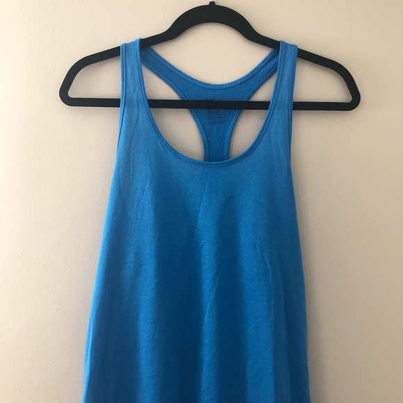Nike dri fit blue halter tank top - Picture 2 of 6